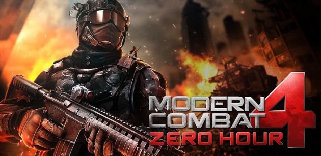 Modern Combat 4: Zero Hour disponibile sul Play Store [UPDATE: Risolti i problemi di download]