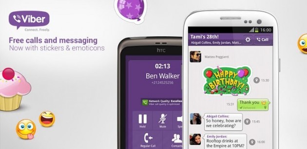 Viber per Android si aggiorna alla versione 2.3.0