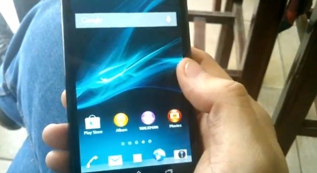Sony Xperia TL si mostra in video con Android 4.1.2 Jelly Bean