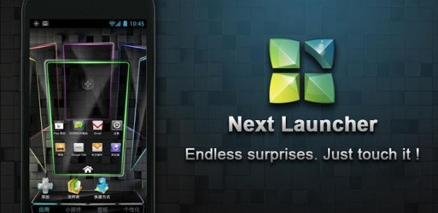 Next Launcher disponibile sul Play Store a 12,34€