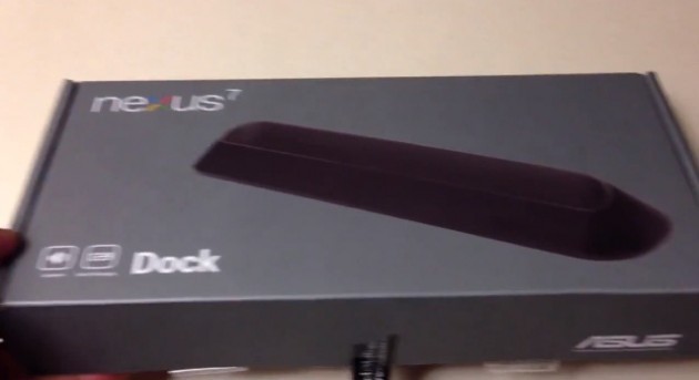 Nexus 7: la dock ufficiale in video