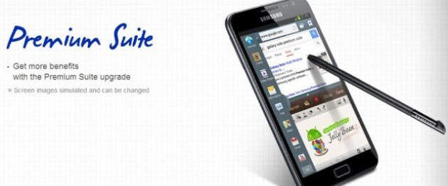 Samsung conferma l'arrivo di Jelly Bean e Premium Suite su Galaxy Note