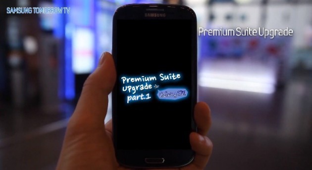 Samsung ci mostra in video la Premium Suite per Galaxy S III