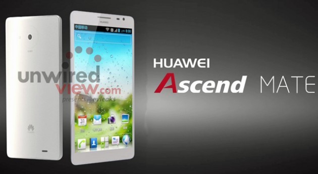 Huawei Ascend Mate e Ascend D2 si mostrano in due immagini ufficiali