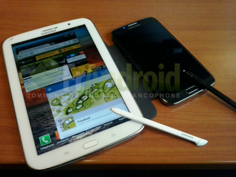 Samsung Galaxy Note 8.0: ecco due nuove fotografie e la sua S-Pen