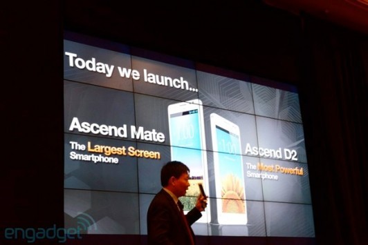 Huawei al CES 2013: annunciati uffialmente l'Ascend D2 e l'Ascend Mate
