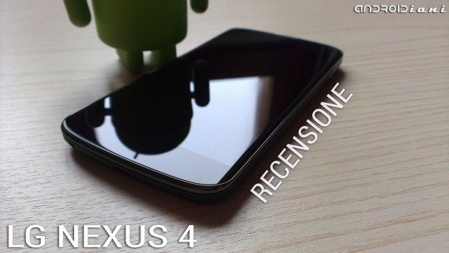 Google Nexus 4: la recensione di Androidiani.com