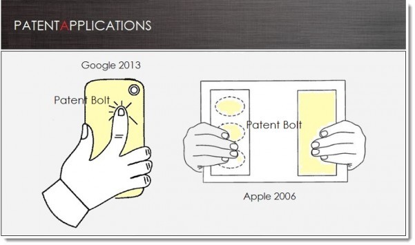 Google: nuovo brevetto per controlli touch sul retro degli smartphone