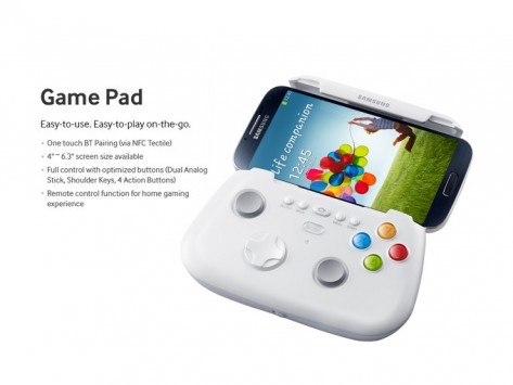 Samsung Galaxy S IV: video dimostrativo del GamePad ufficiale