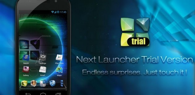 Next Launcher 3D: disponibile la versione trial sul Play Store