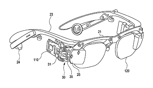 Sony brevetta degli occhiali simili ai Google Glass