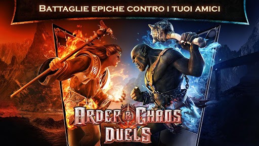 Order & Chaos Duels: arriva su Google Play l'ultimo gioco di casa Gameloft