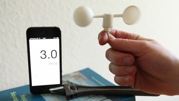 Vavuud Wind Meter trasforma lo smartphone in un anemometro, senza componenti elettronici