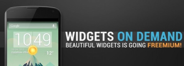 Beatiful Widgets Freemium: disponibile la versione Beta con sconti a vita del 50%