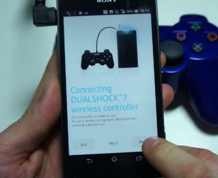 Sony Xperia SP: supporto nativo al controller dualshock 3 della PS3