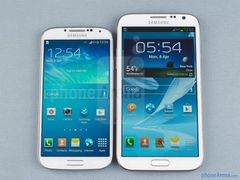 Samsung Galaxy S IV vs Samsung Galaxy Note II: ecco un nuovo video confronto