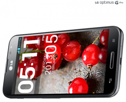 LG Optimus G Pro in arrivo anche in colorazione nera [Immagini]