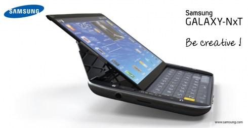 Galaxy NxT: il concept di un Samsung Galaxy S IV con tastiera