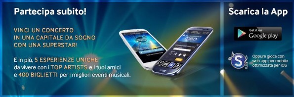 Samsung Social Stage: l'app ufficiale per vincere concerti e molto altro ancora