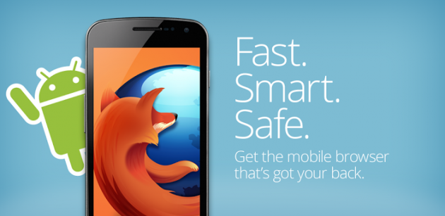 Firefox per Android si aggiorna con la navigazione anonima, il supporto a Google Now e molto altro