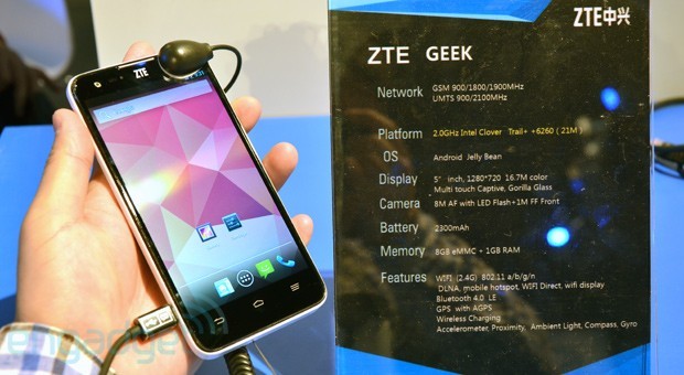 ZTE Geek: smartphone da 5