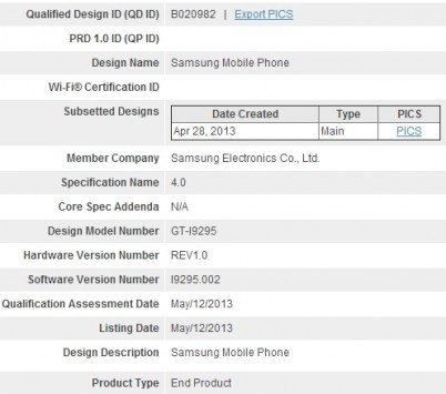In arrivo il Samsung Galaxy Ace 3: dalla certificazione Bluetooth trapelano nuove specifiche