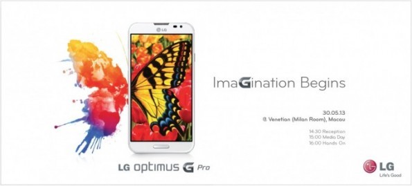 LG Optimus G Pro: presentazione ufficiale all'evento del 30 Maggio