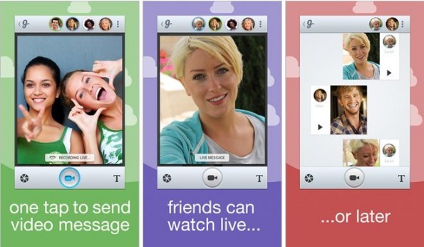 Glide - Video Walkie Talkie: chattate con i vostri amici attraverso brevi video messaggi