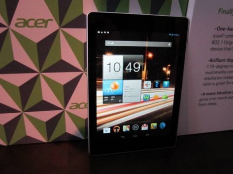 Acer presenta Iconia A1: tablet da 7 pollici e CPU quad-core a 169€