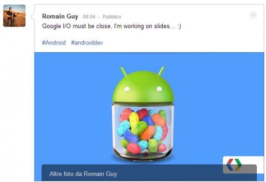 Nuove conferme sul rilascio di Android 4.3 al Google I/O