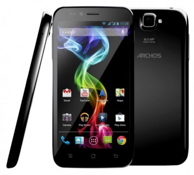 Archos 50: smartphone da 5 pollici e CPU quad-core disponibile da oggi in Italia a 249€