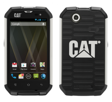 Caterpillar B15: smarphone con Android 4.1 resistente agli urti, alla polvere e all'acqua