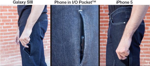 Denim I/O: i jeans con una nuova tasca per lo smartphone