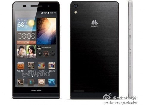 Huawei Ascend P6: una nuova immagine conferma il design simile all'iPhone 5