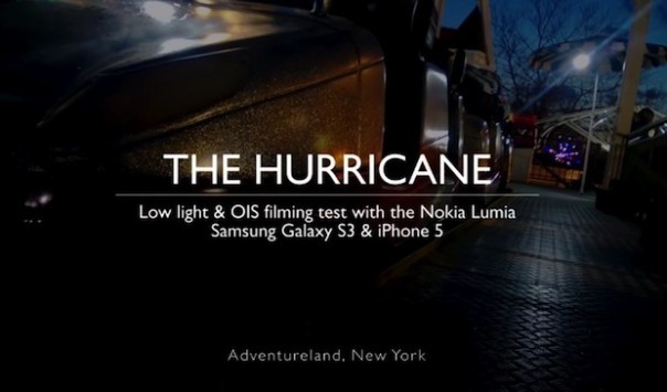 Nokia Lumia 928 vs Samsung Galaxy S III vs iPhone 5: confronto video con luce scarsa