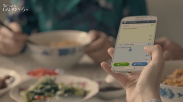Samsung Galaxy S IV: disponibile nuovo video promozionale per S-Translator