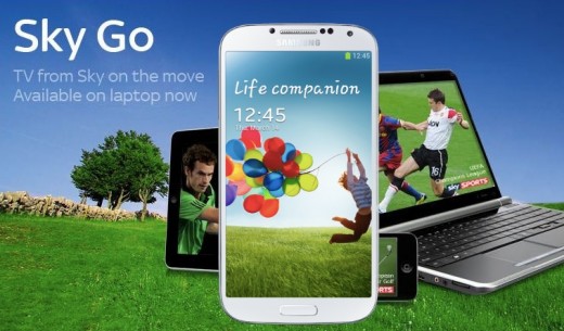Samsung Galaxy S4: Sky Go ufficialmente disponibile
