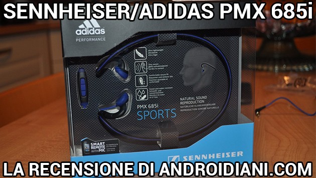 Auricolari sportivi Sennheiser/Adidas PMX 685i - La recensione di Androidiani.com