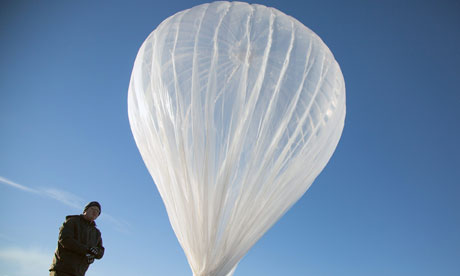 Project Loon: ecco il video dei primi palloni aerostatici di Google