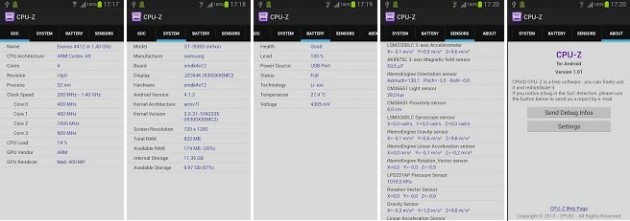CPU-Z: dopo Windows è ora disponibile anche su Android