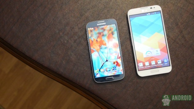 Samsung Galaxy S4 vs LG Optimus G Pro: ecco un nuovo video confronto