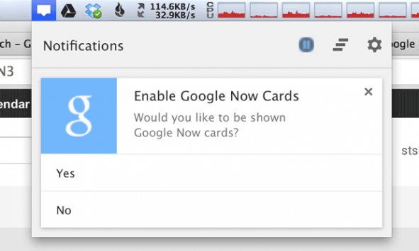 Google Now presto arriverà anche su Chrome per PC