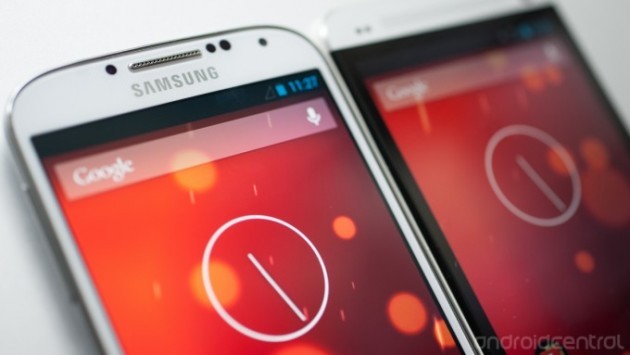 Samsung Galaxy S4 e HTC One 'Google Edition': iniziato l'update ad Android 4.3