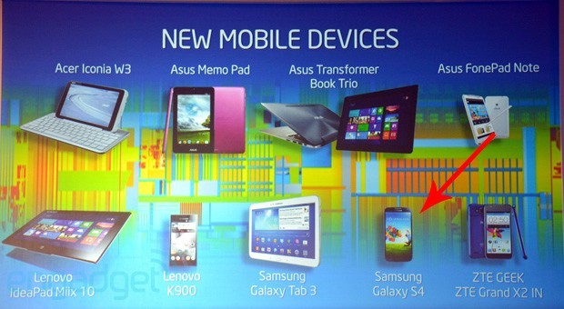 Intel svela un Samsung Galaxy S4 con processore Atom?