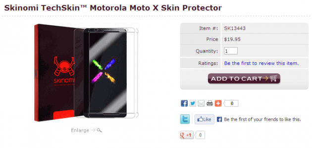 Motorola Moto X: disponibili in rete i primi accessori?