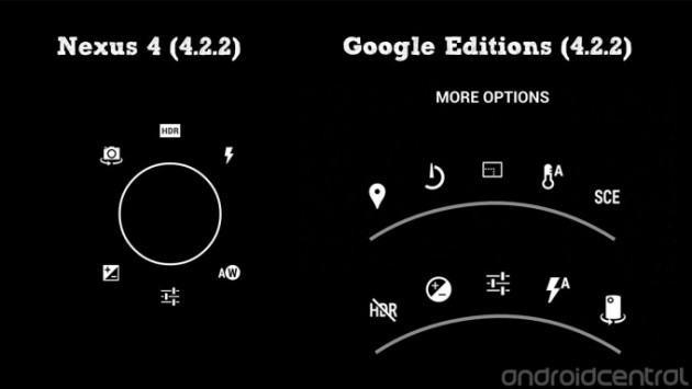 Nuova interfaccia della fotocamera Android e tanto altro a bordo dei 'Google Edition'