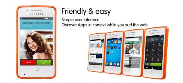 Alcatel One Touch Fire: il primo smartphone per l'Europa con Firefox OS in arrivo in estate