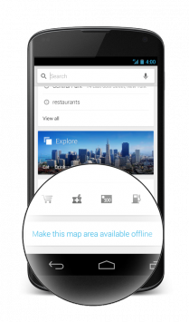 Google Maps: in arrivo il pulsante per le mappe offline