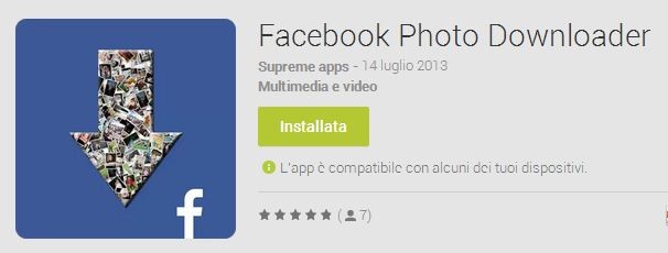 Facebook Photo Downloader: ecco come salvare le immagini dall'app di Facebook
