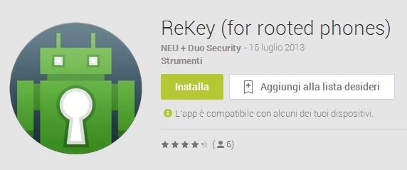 ReKey: ecco come risolvere i recenti bug di Android su dispositivi con Root